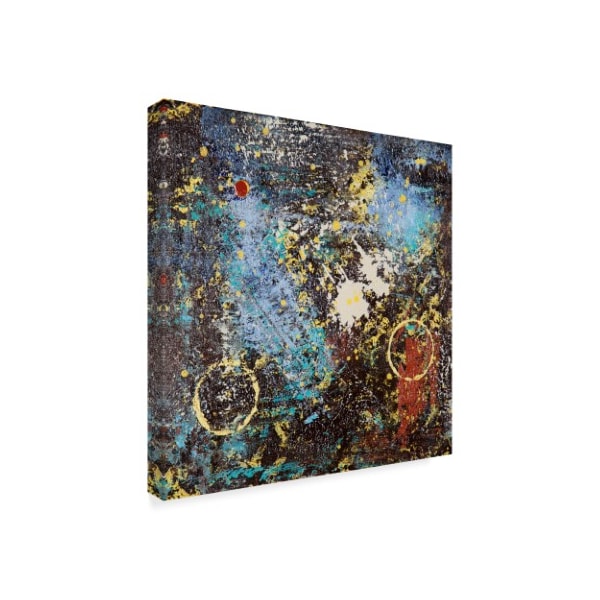 Hilary Winfield 'Rustic Industrial Yellow' Canvas Art,35x35